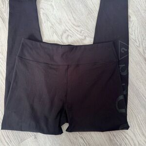 Guess Black Leggings with Logo Detail
